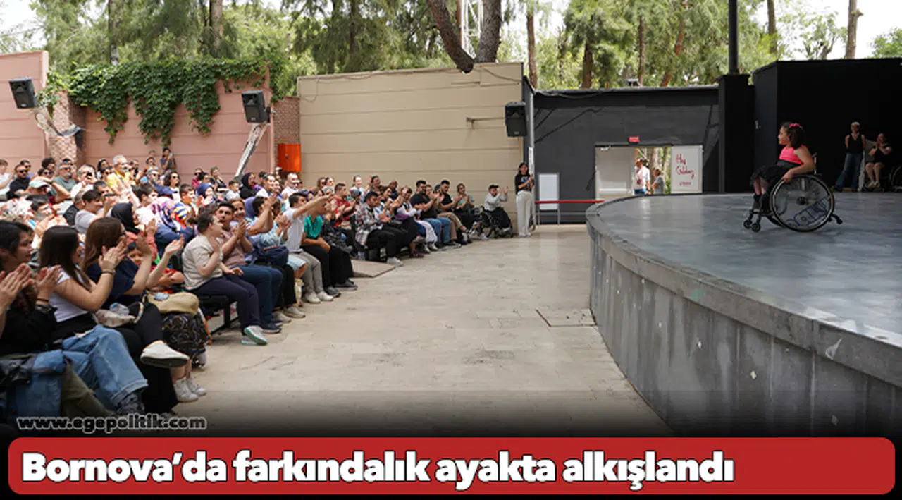 Bornova’da farkındalık ayakta alkışlandı
