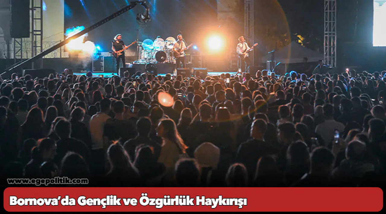 Bornova’da Gençlik ve Özgürlük Haykırışı