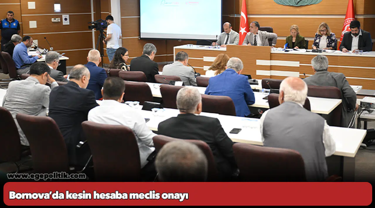 Bornova’da kesin hesaba meclis onayı