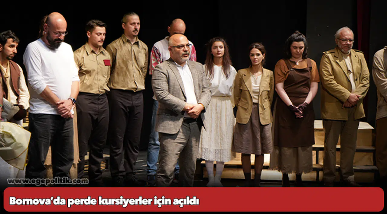 Bornova’da perde kursiyerler için açıldı