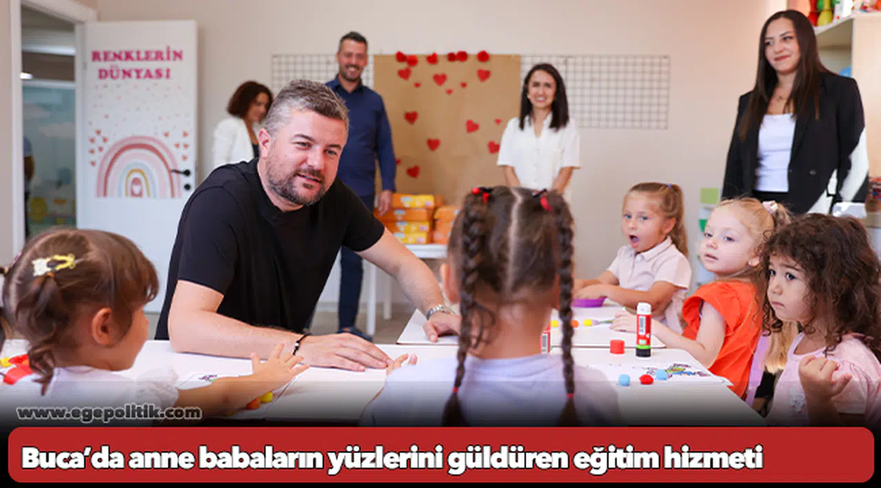 Buca’da anne babaların yüzlerini güldüren eğitim hizmeti
