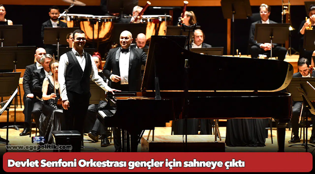 Devlet Senfoni Orkestrası gençler için sahneye çıktı