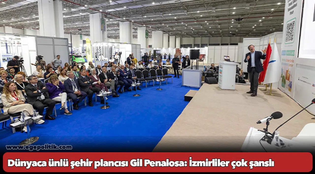 Dünyaca ünlü şehir plancısı Gil Penalosa: İzmirliler çok şanslı