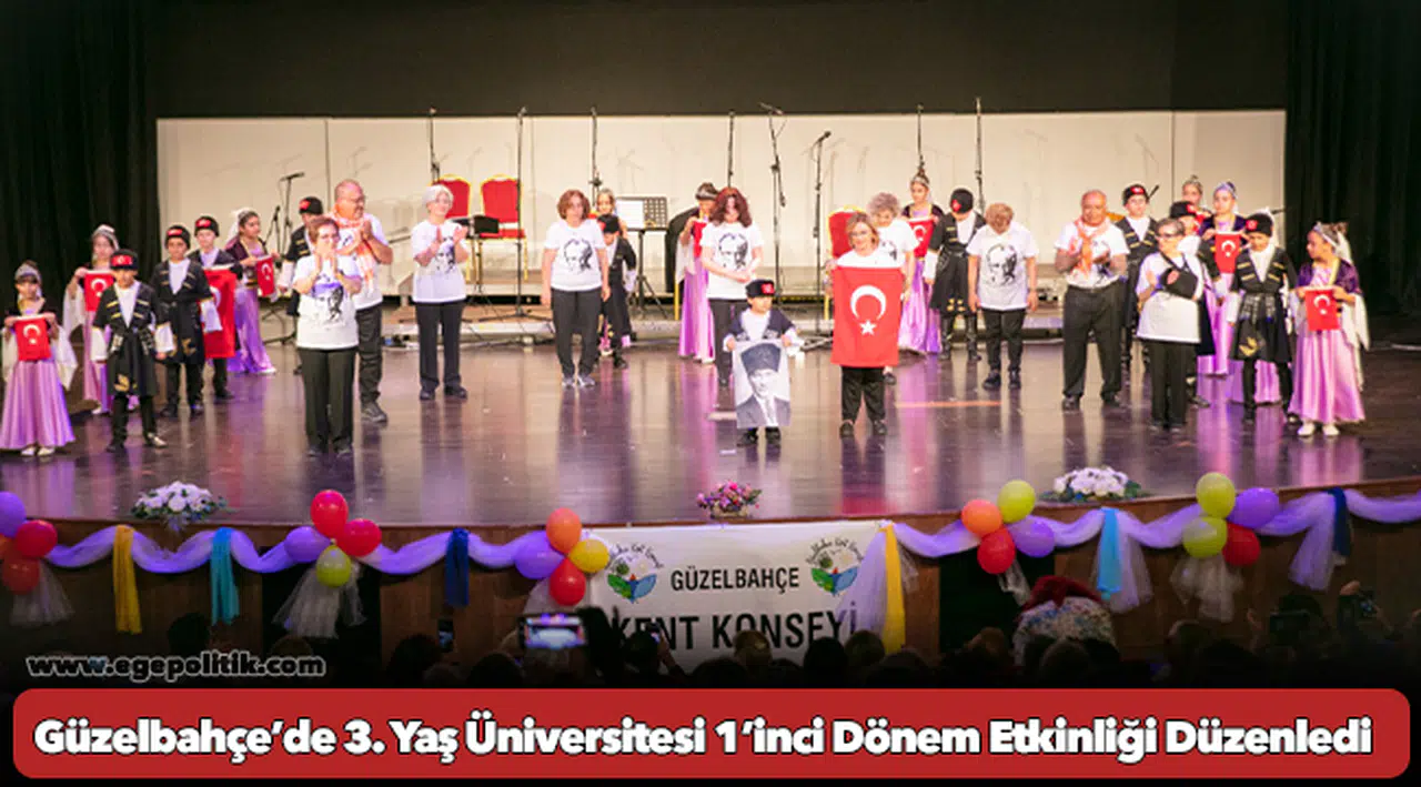 Güzelbahçe’de 3. Yaş Üniversitesi 1’inci Dönem Etkinliği Düzenledi