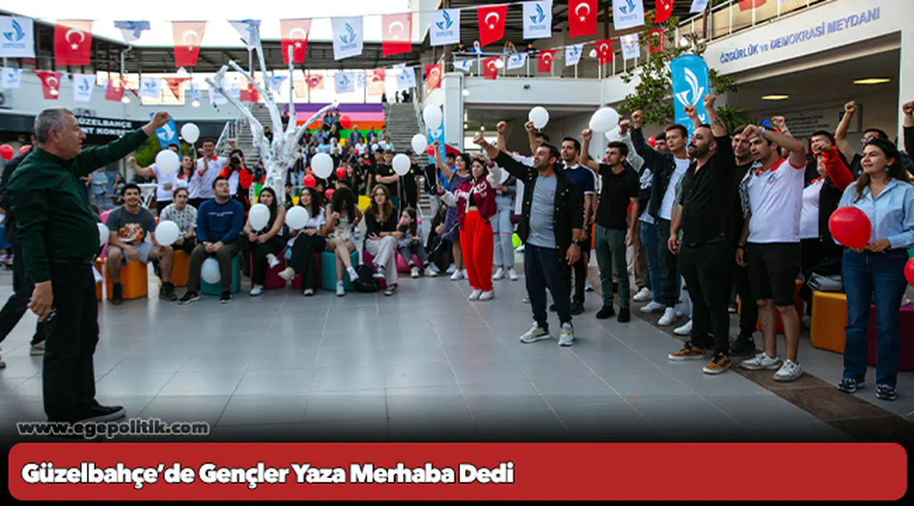 Güzelbahçe’de Gençler Yaza Merhaba Dedi