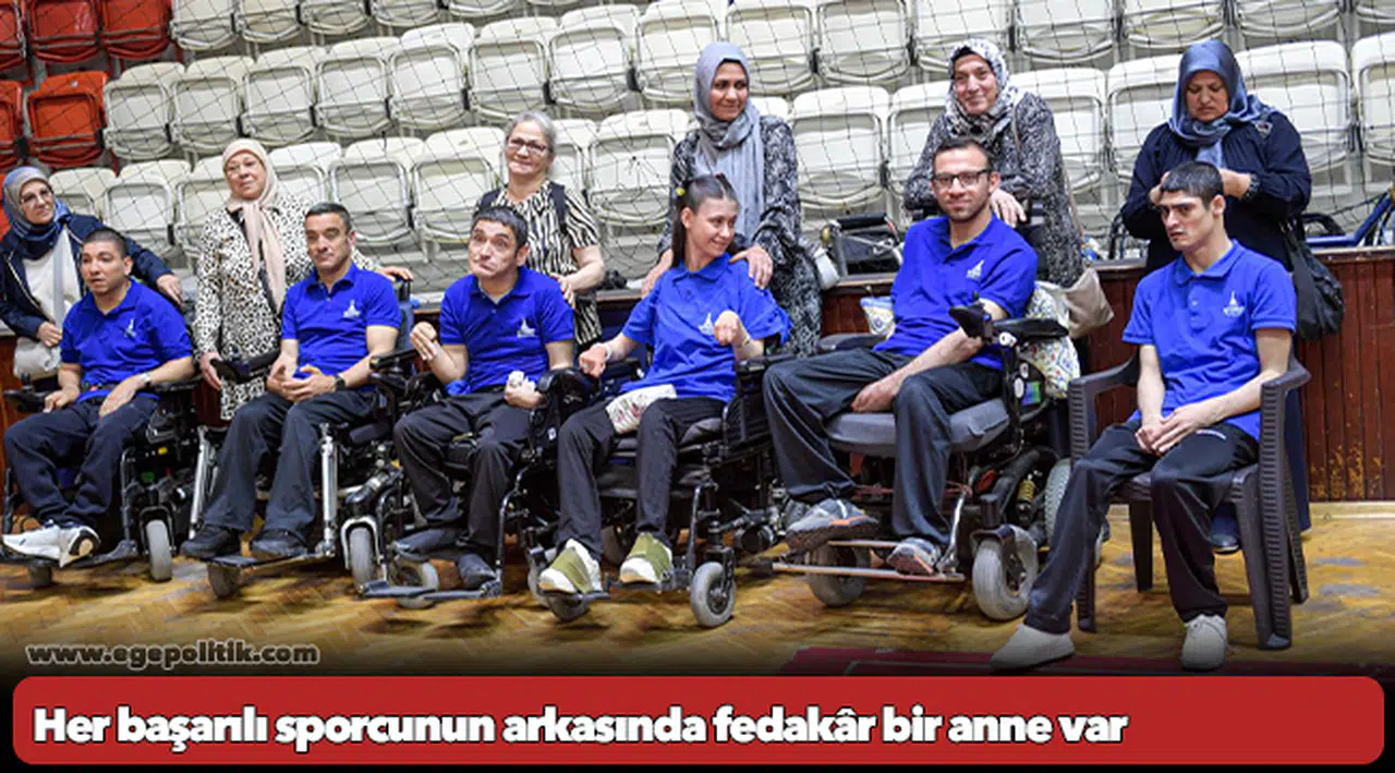 Her başarılı sporcunun arkasında fedakâr bir anne var