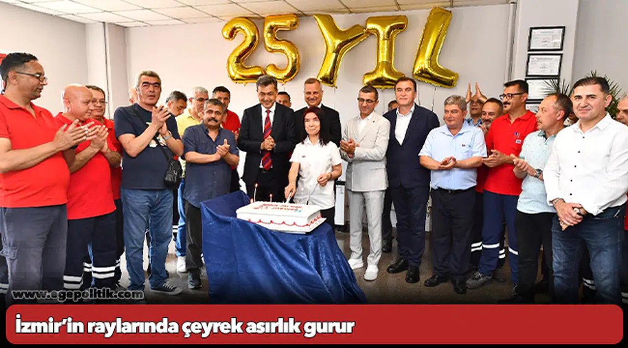 İzmir’in raylarında çeyrek asırlık gurur