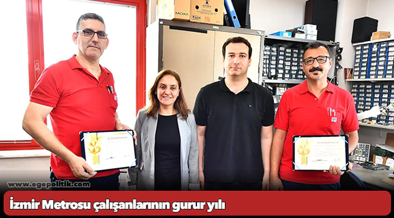 İzmir Metrosu çalışanlarının gurur yılı