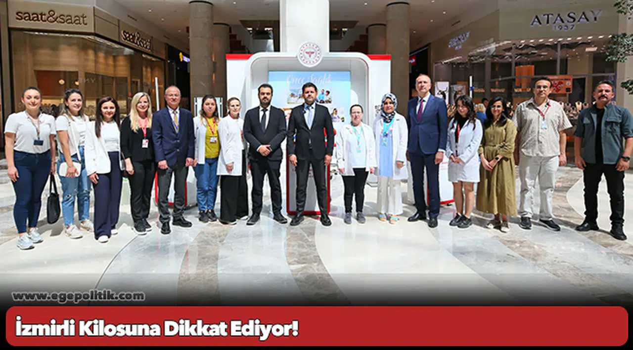 İzmirli Kilosuna Dikkat Ediyor!