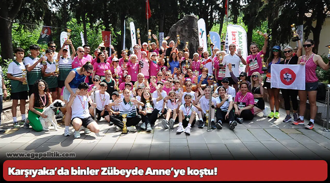 Karşıyaka’da binler Zübeyde Anne’ye koştu!