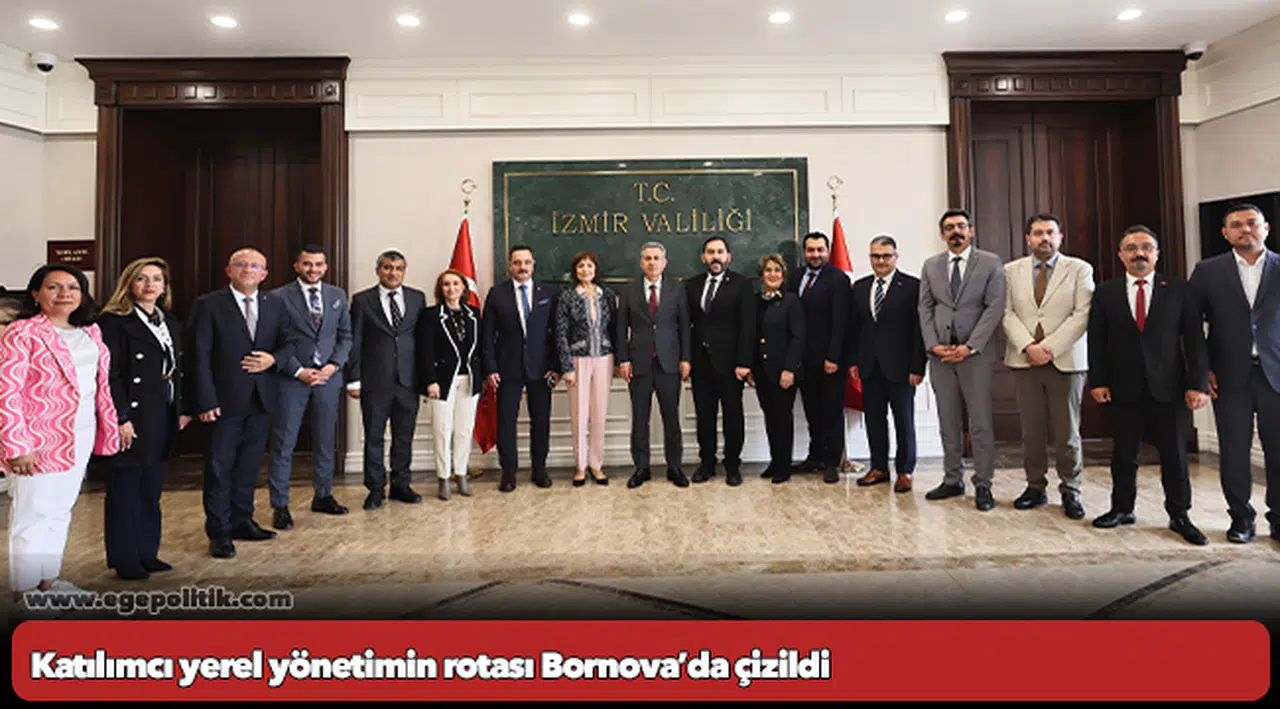 Katılımcı yerel yönetimin rotası Bornova’da çizildi