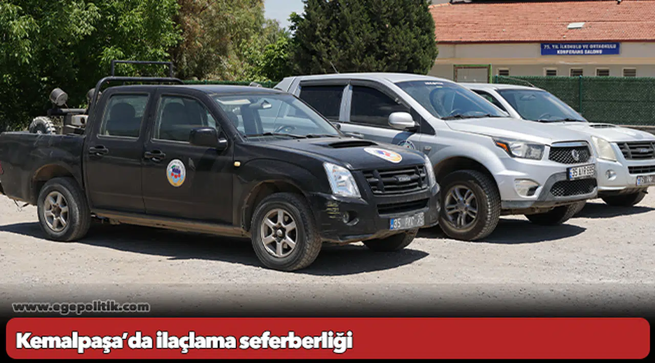 Kemalpaşa’da ilaçlama seferberliği