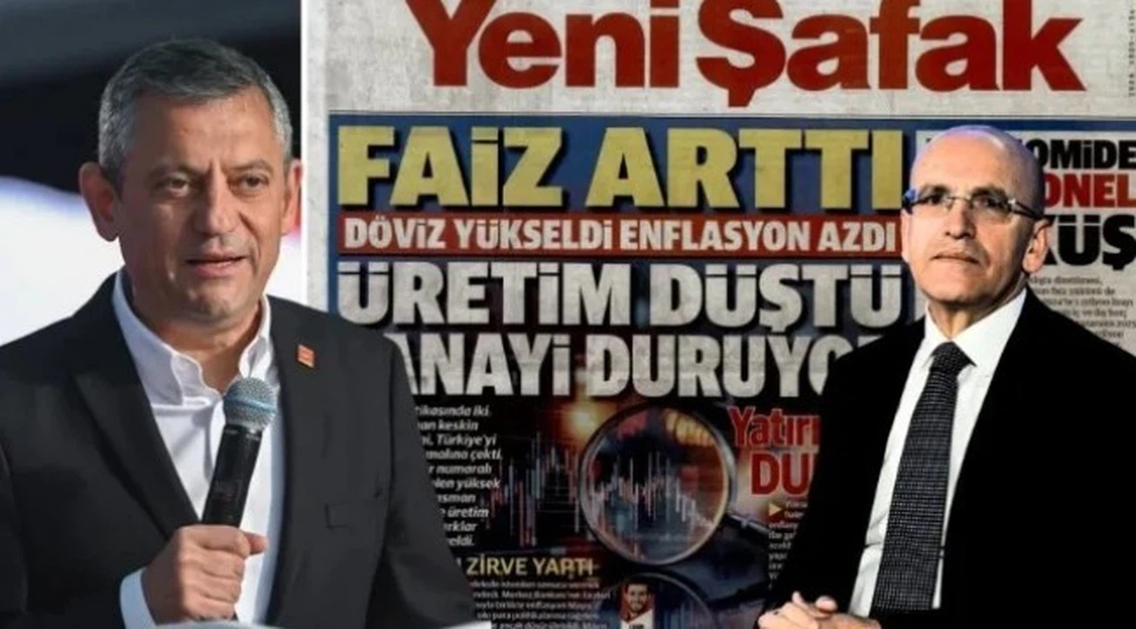 Özgür Özel o habere dikkat çekti: 'Berat Albayrak, Yeni Şafak eliyle Mehmet Şimşek'in kafasına vuruyor'