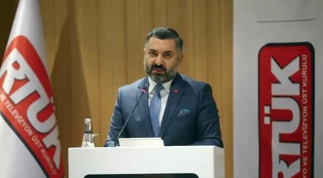 RTÜK Başkanı Şahin'den kanallara uyarı