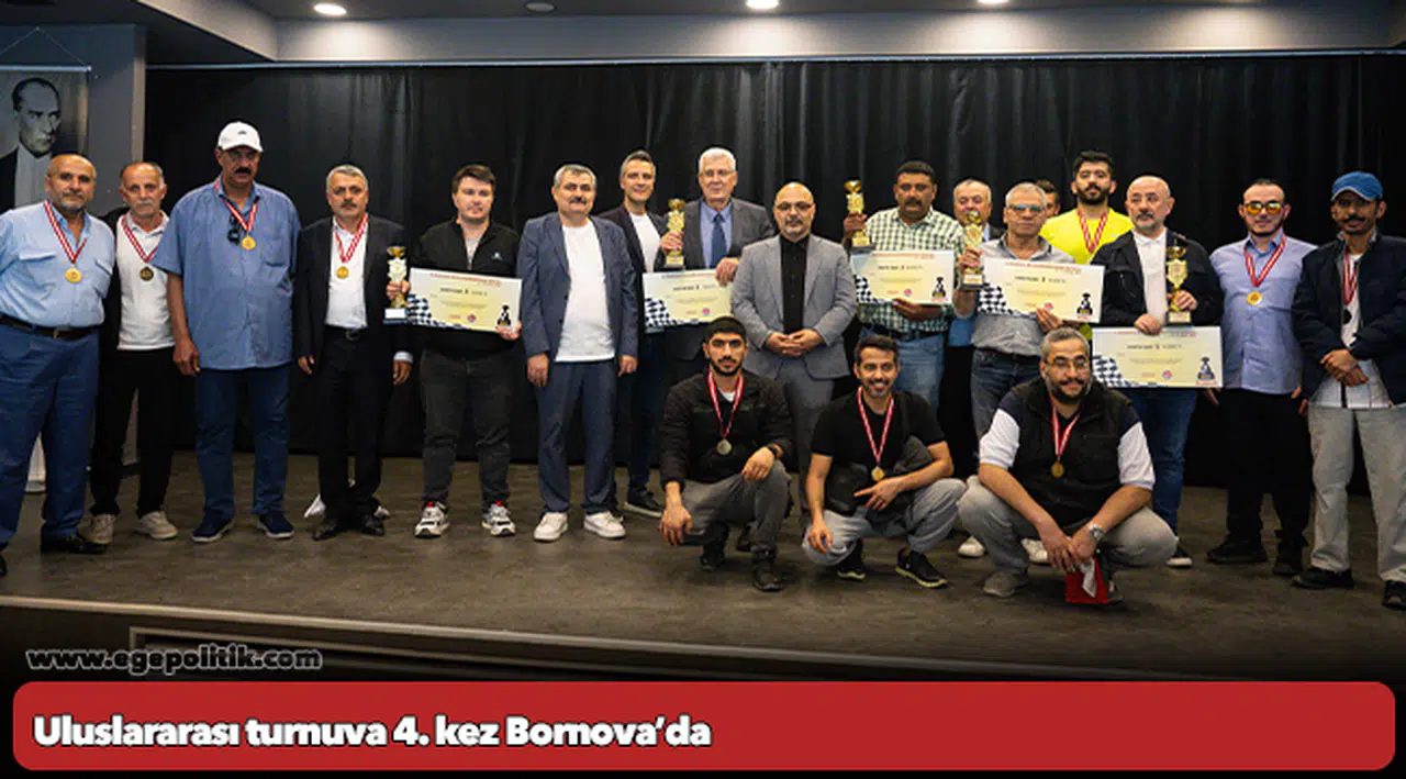 Uluslararası turnuva 4. kez Bornova’da