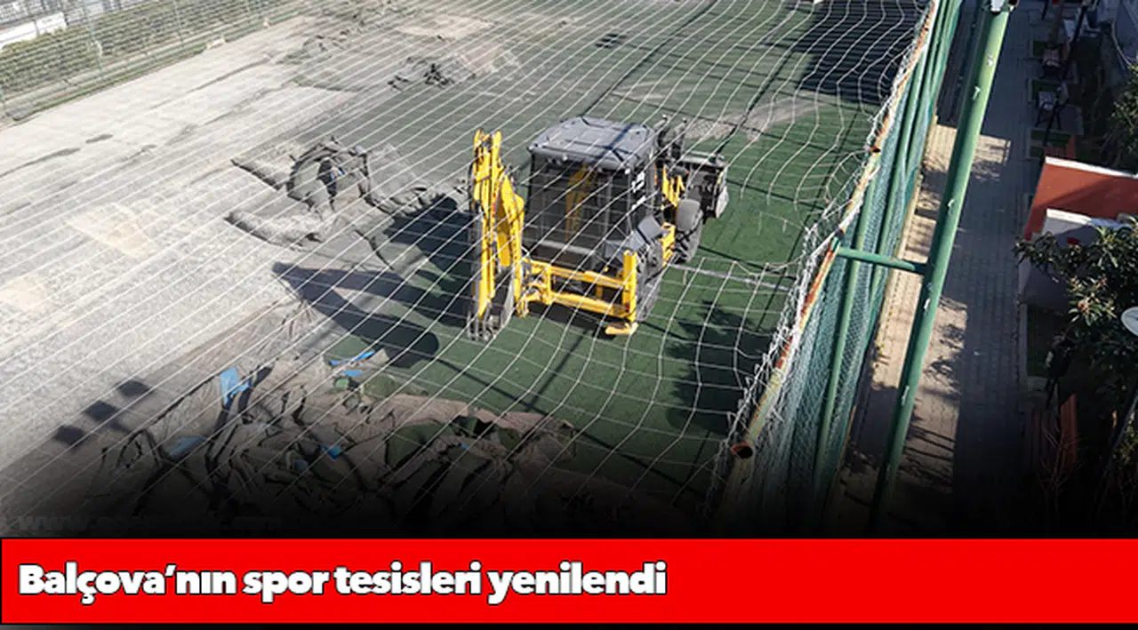 Balçova’nın spor tesisleri yenilendi