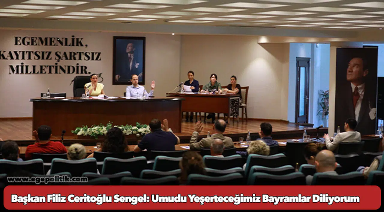 Başkan Filiz Ceritoğlu Sengel: Umudu Yeşerteceğimiz Bayramlar Diliyorum
