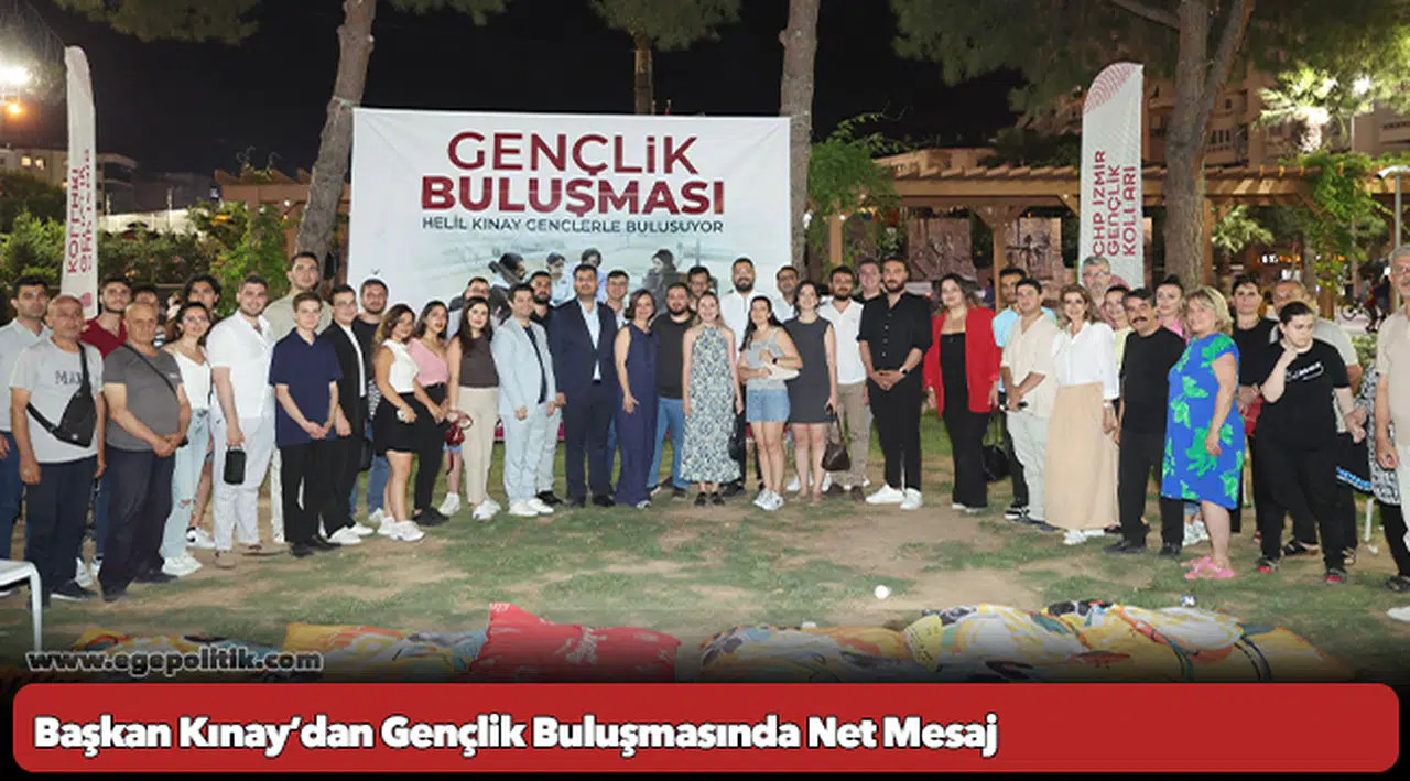 Başkan Kınay’dan Gençlik Buluşmasında Net Mesaj: