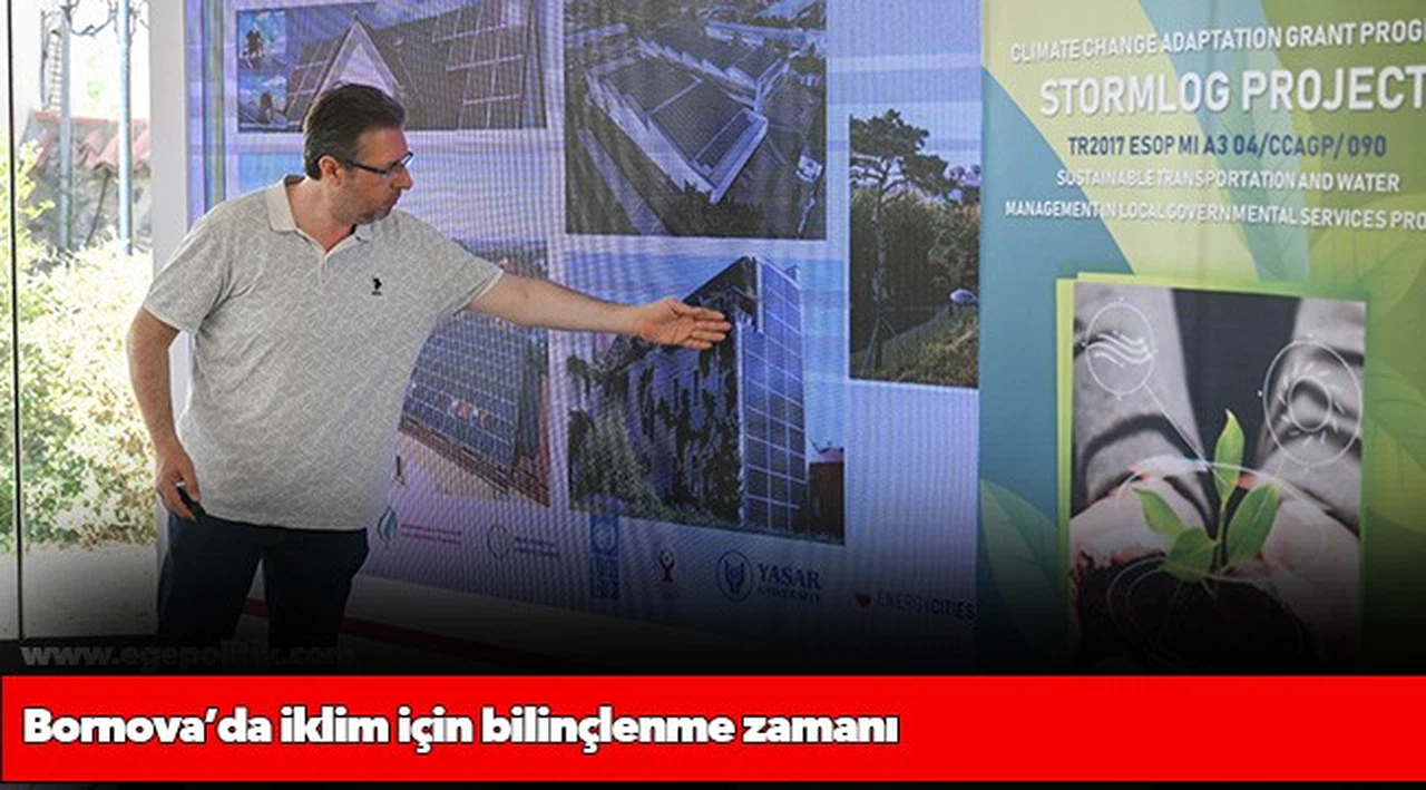 Bornova’da iklim için bilinçlenme zamanı