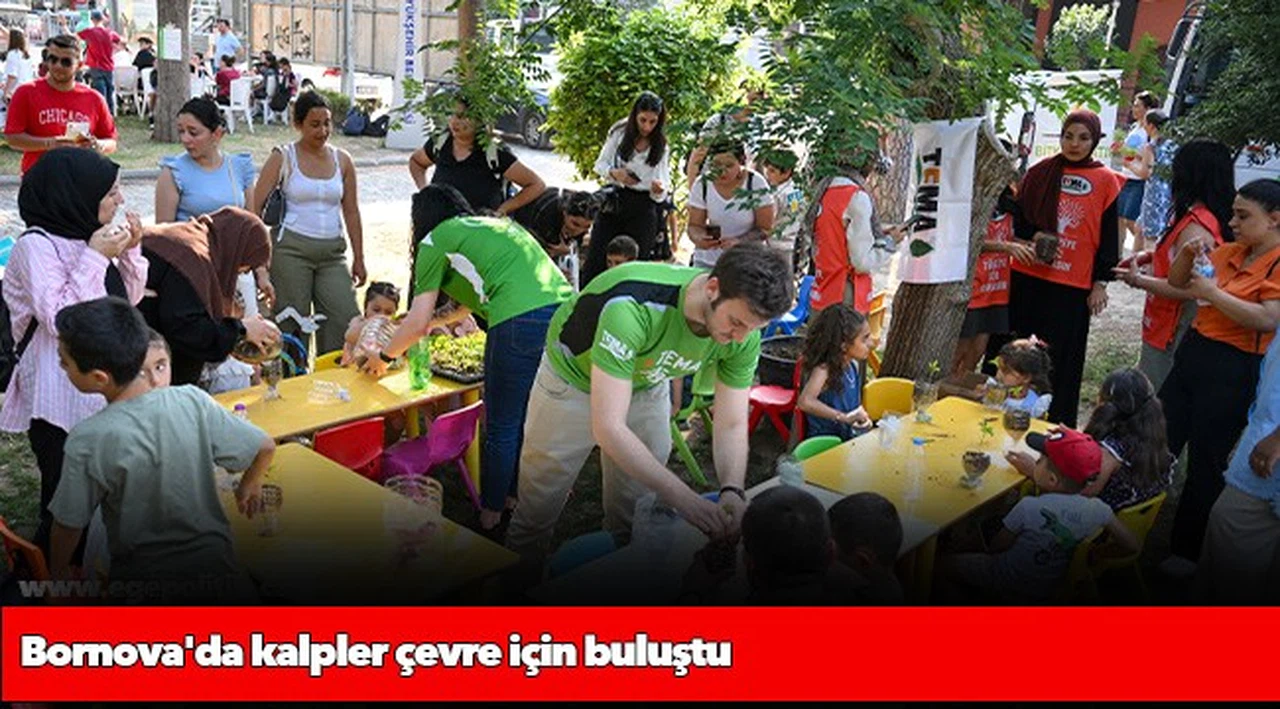 Bornova'da kalpler çevre için buluştu
