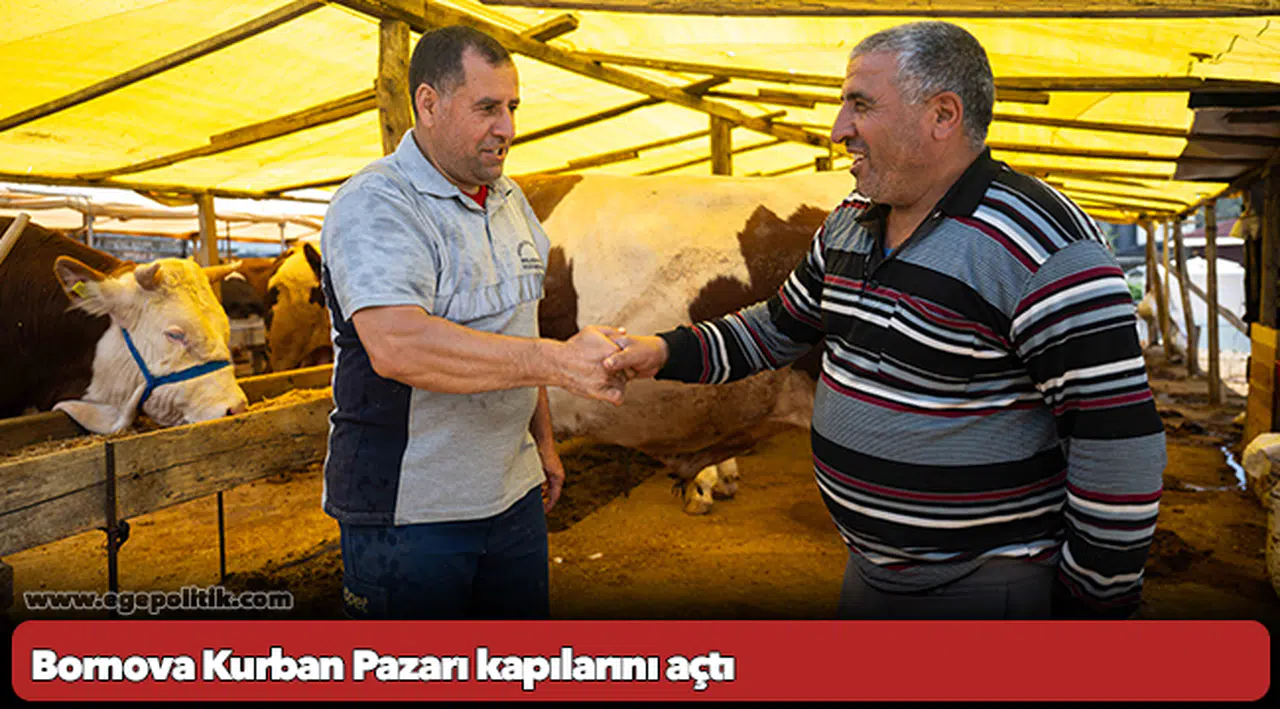 Bornova Kurban Pazarı kapılarını açtı