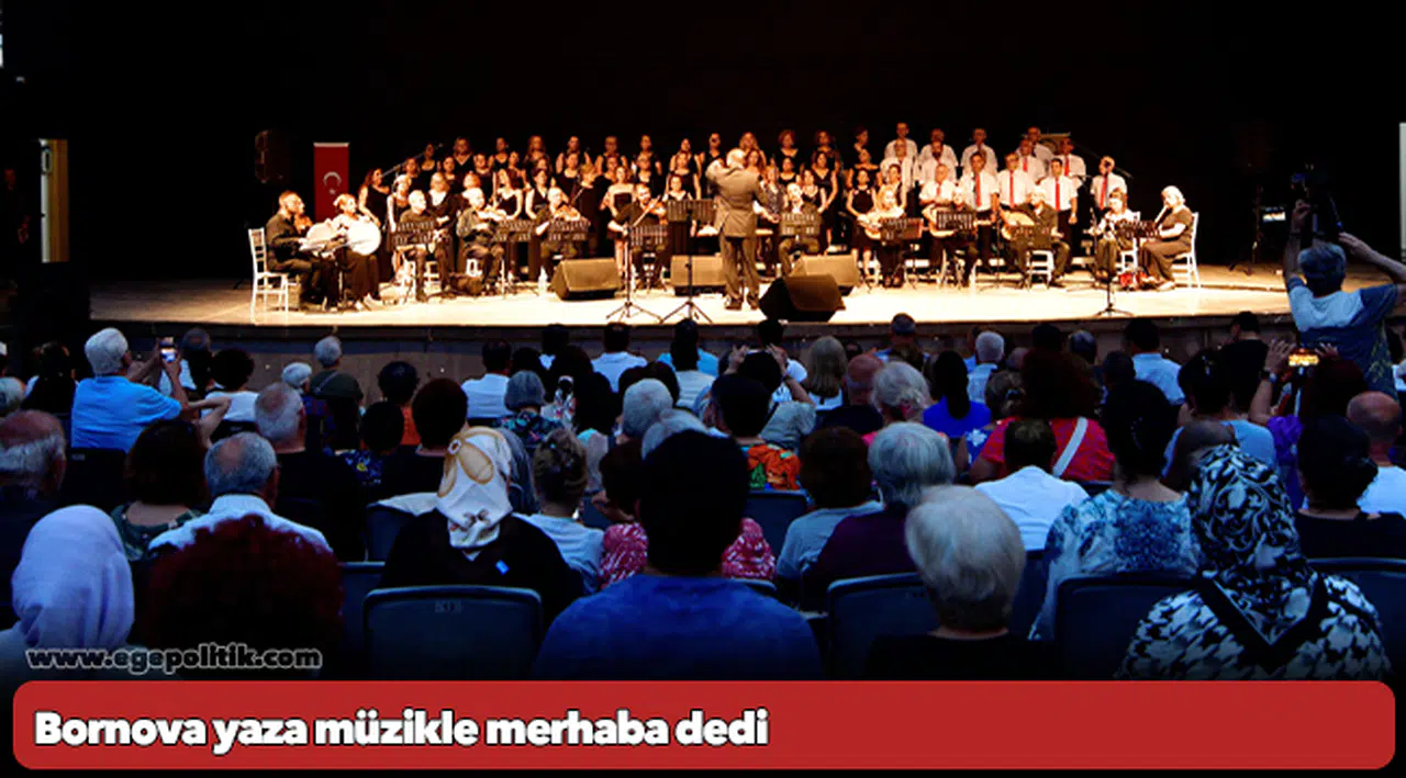 Bornova yaza müzikle merhaba dedi