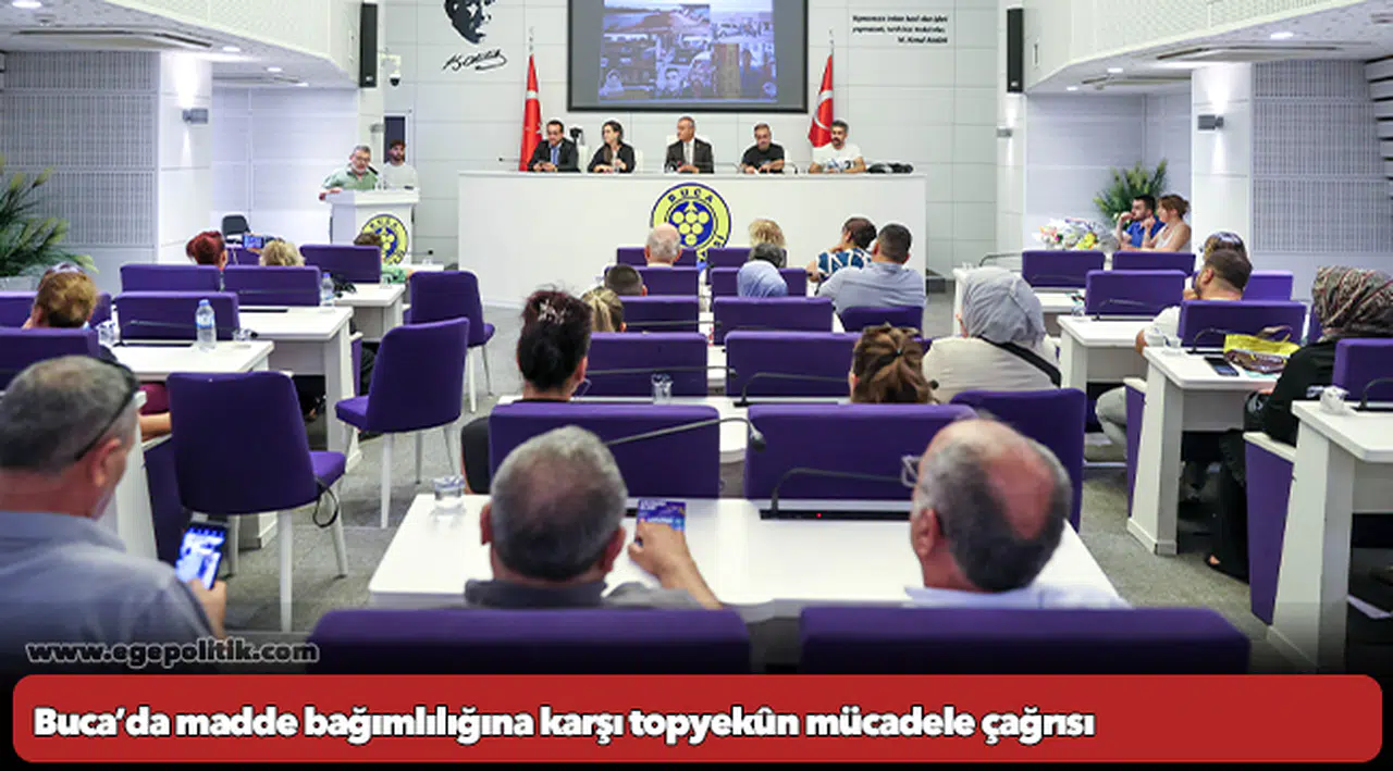 Buca’da madde bağımlılığına karşı topyekûn mücadele çağrısı