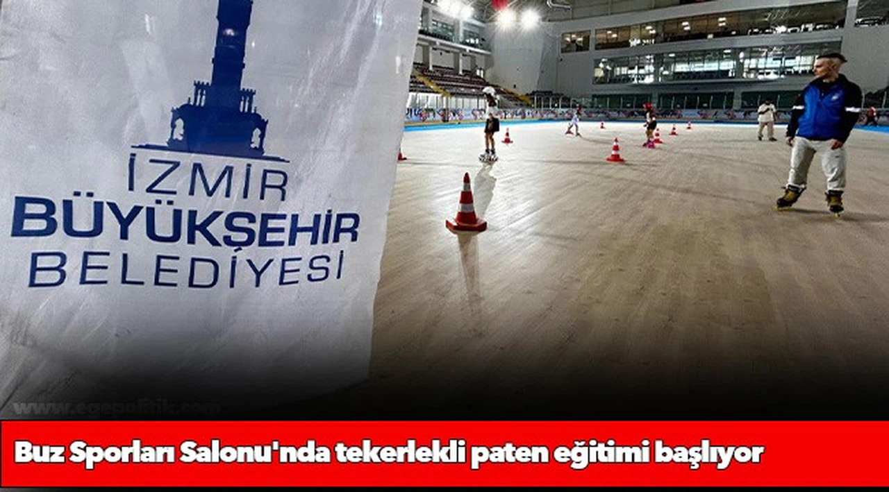 Buz Sporları Salonu'nda tekerlekli paten eğitimi başlıyor