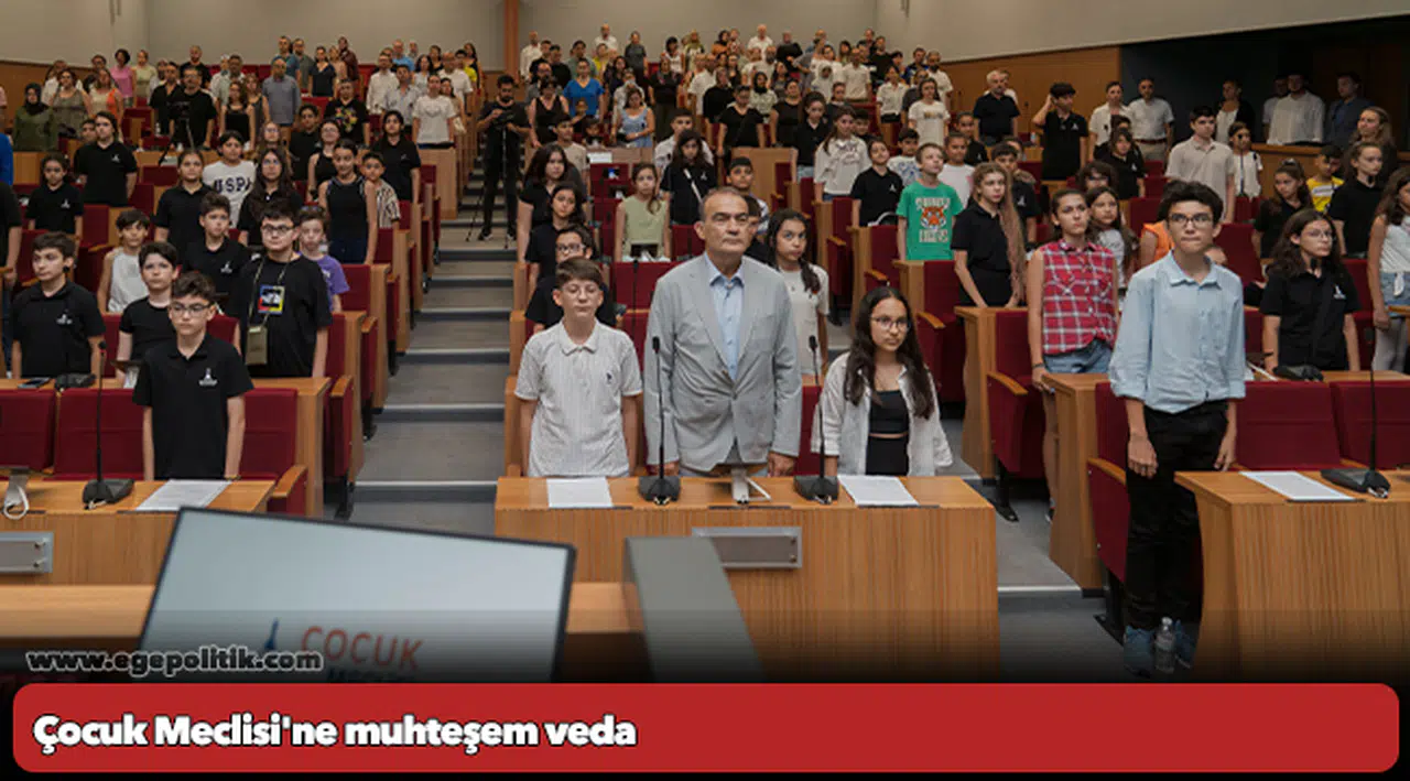Çocuk Meclisi'ne muhteşem veda