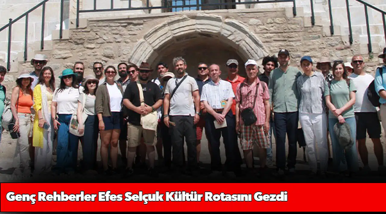 Genç Rehberler Efes Selçuk Kültür Rotasını Gezdi