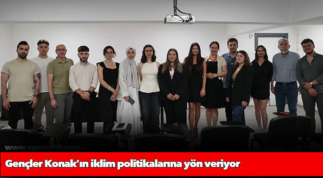 Gençler Konak’ın iklim politikalarına yön veriyor
