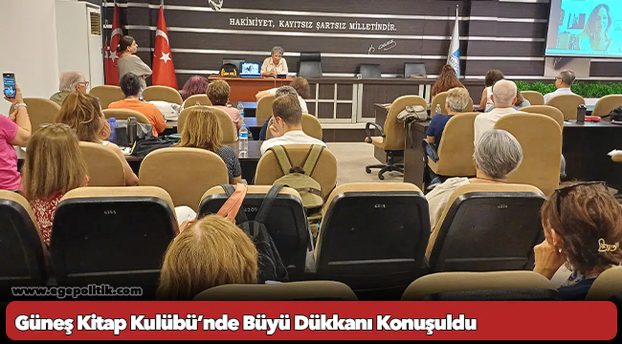 Güneş Kitap Kulübü’nde Büyü Dükkanı Konuşuldu