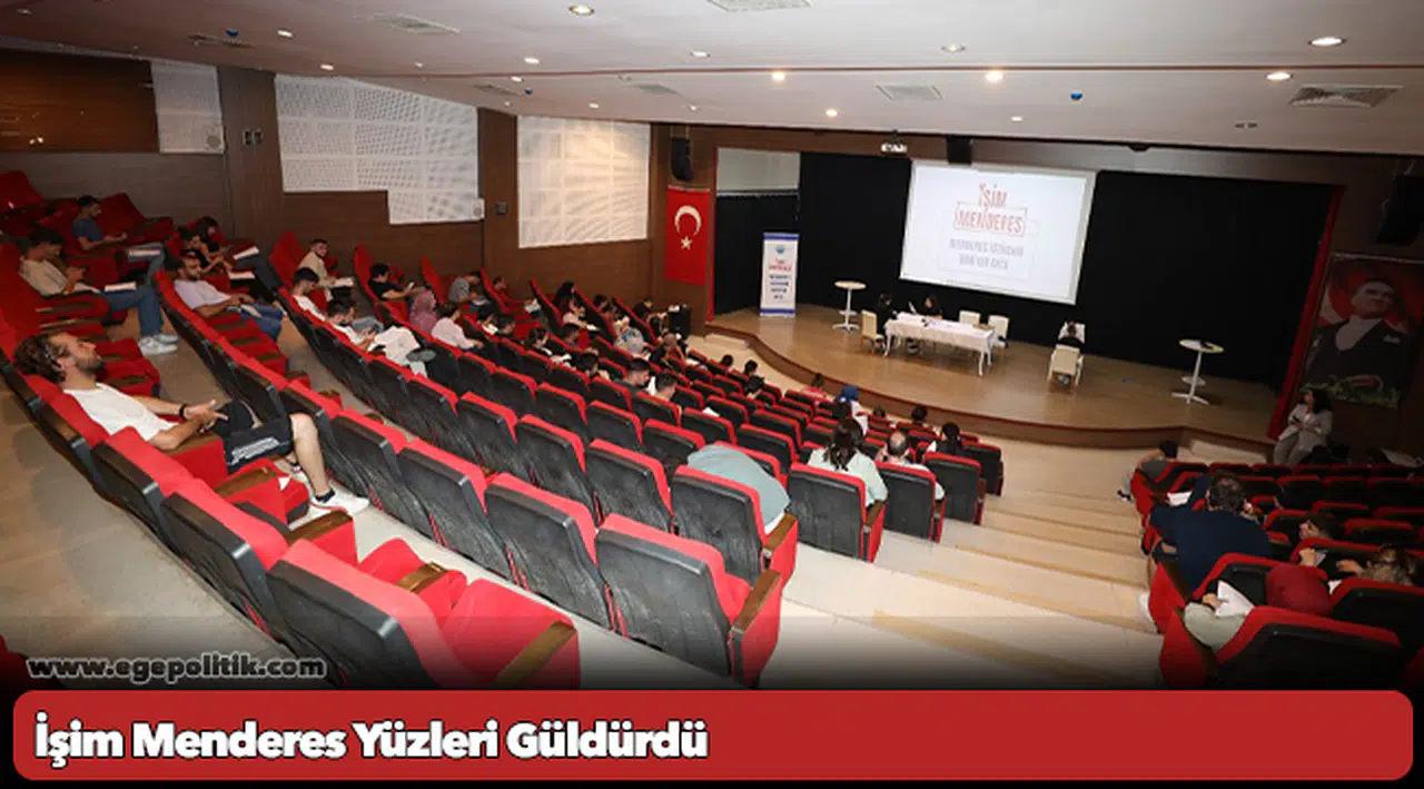İşim Menderes Yüzleri Güldürdü