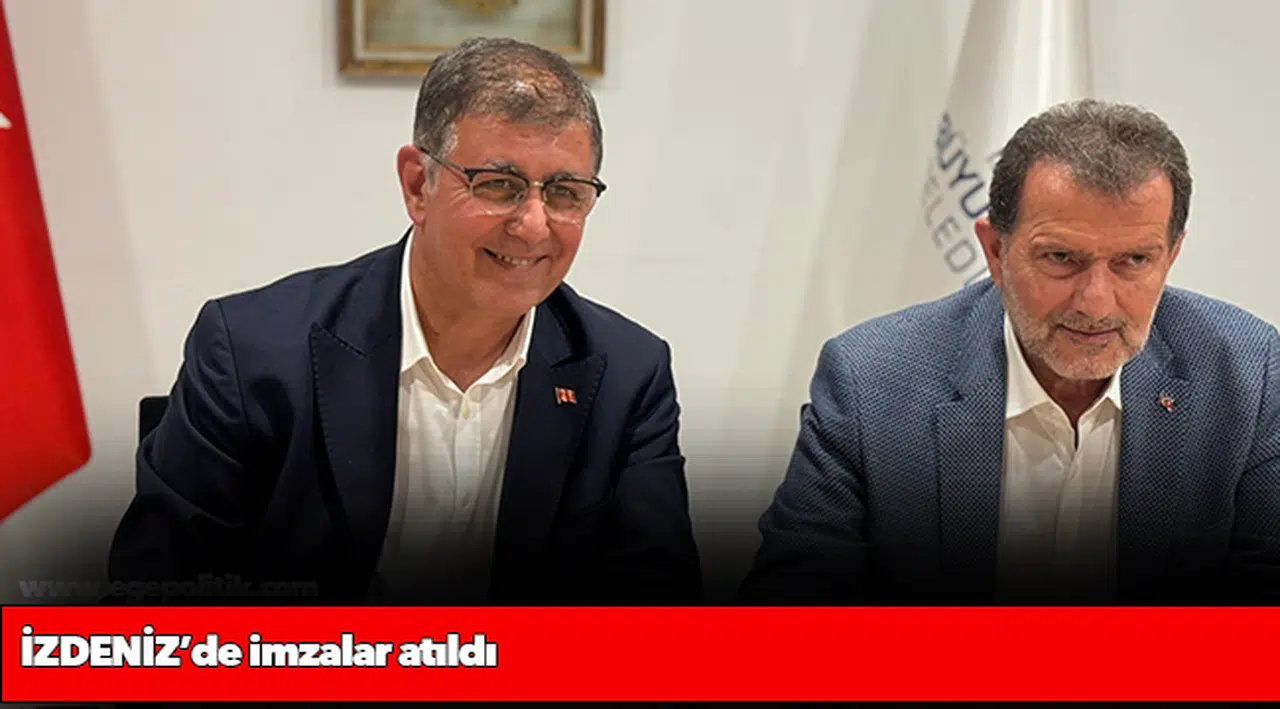 İZDENİZ’de imzalar atıldı