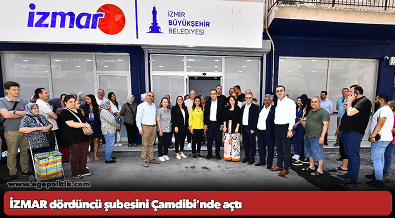 İZMAR dördüncü şubesini Çamdibi’nde açtı