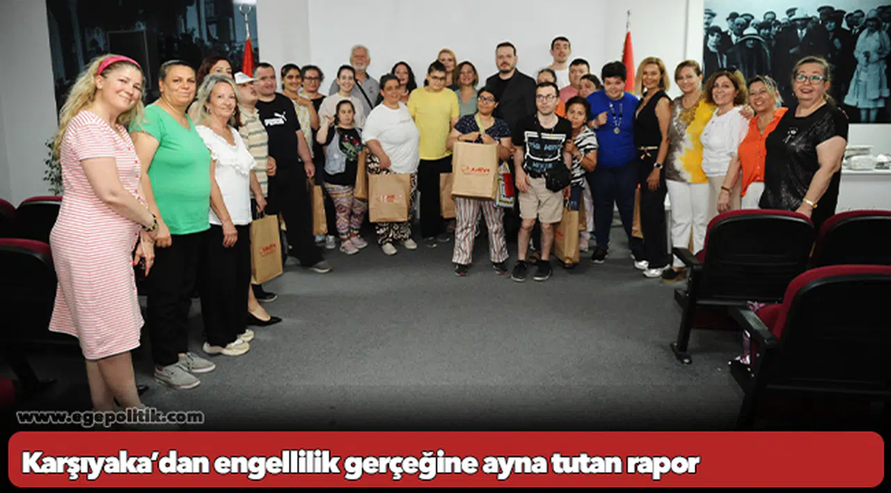 Karşıyaka’dan engellilik gerçeğine ayna tutan rapor