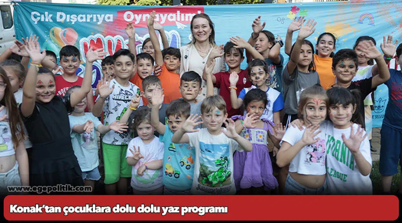 Konak’tan çocuklara dolu dolu yaz programı