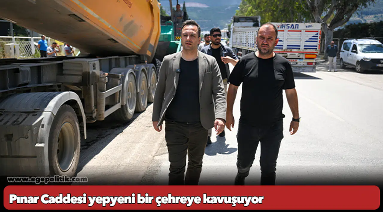 Pınar Caddesi yepyeni bir çehreye kavuşuyor