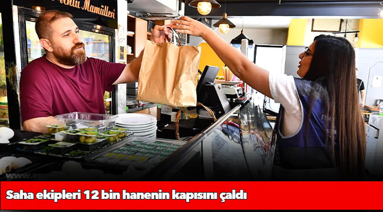 Saha ekipleri 12 bin hanenin kapısını çaldı