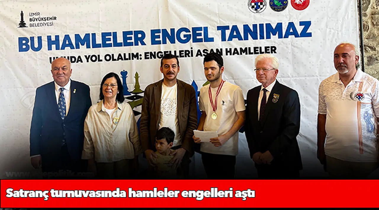 Satranç turnuvasında hamleler engelleri aştı