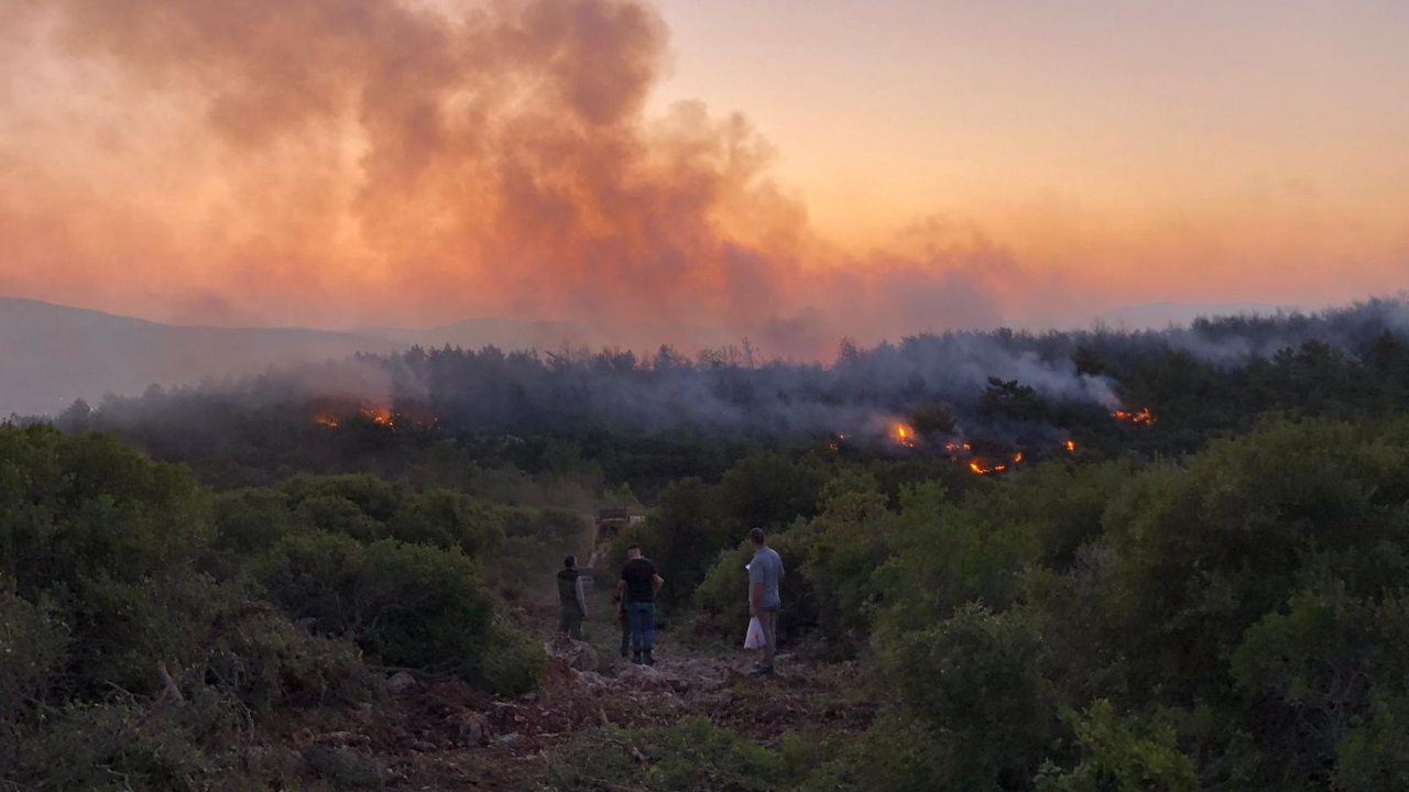 Urla’da yangın kontrol altına alındı