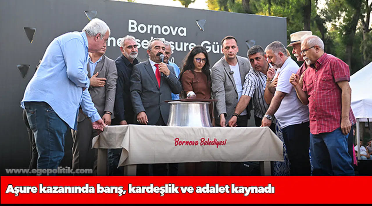 Aşure kazanında barış, kardeşlik ve adalet kaynadı