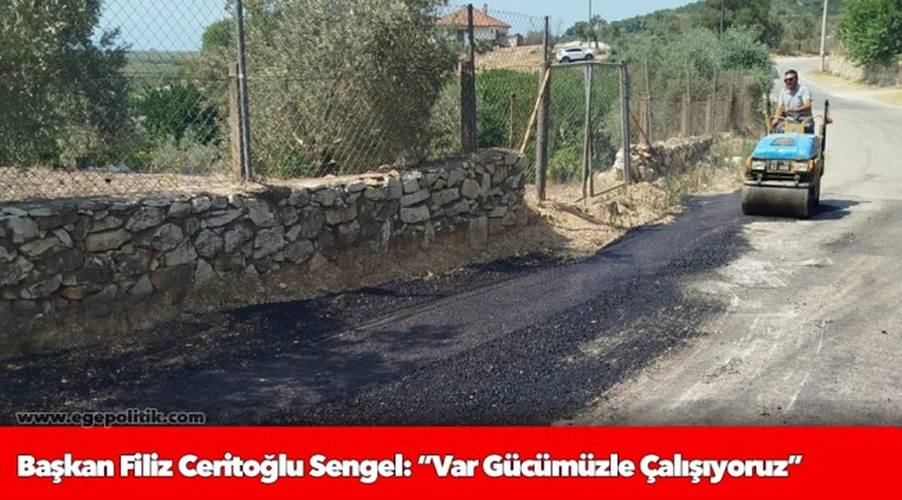 Başkan Filiz Ceritoğlu Sengel: “Var Gücümüzle Çalışıyoruz”