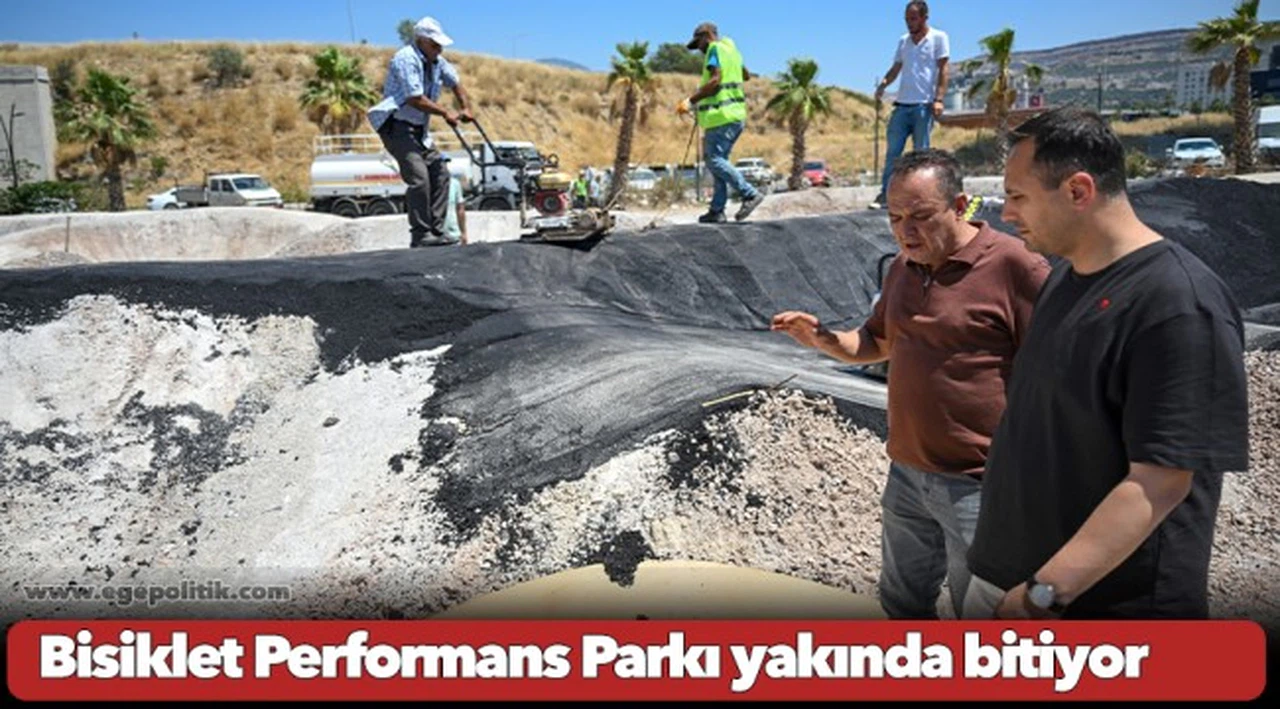 Bisiklet Performans Parkı yakında bitiyor