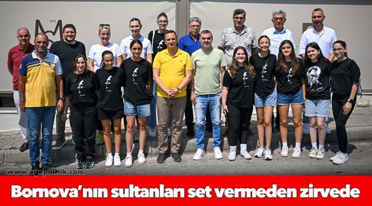 Bornova’nın sultanları set vermeden zirvede