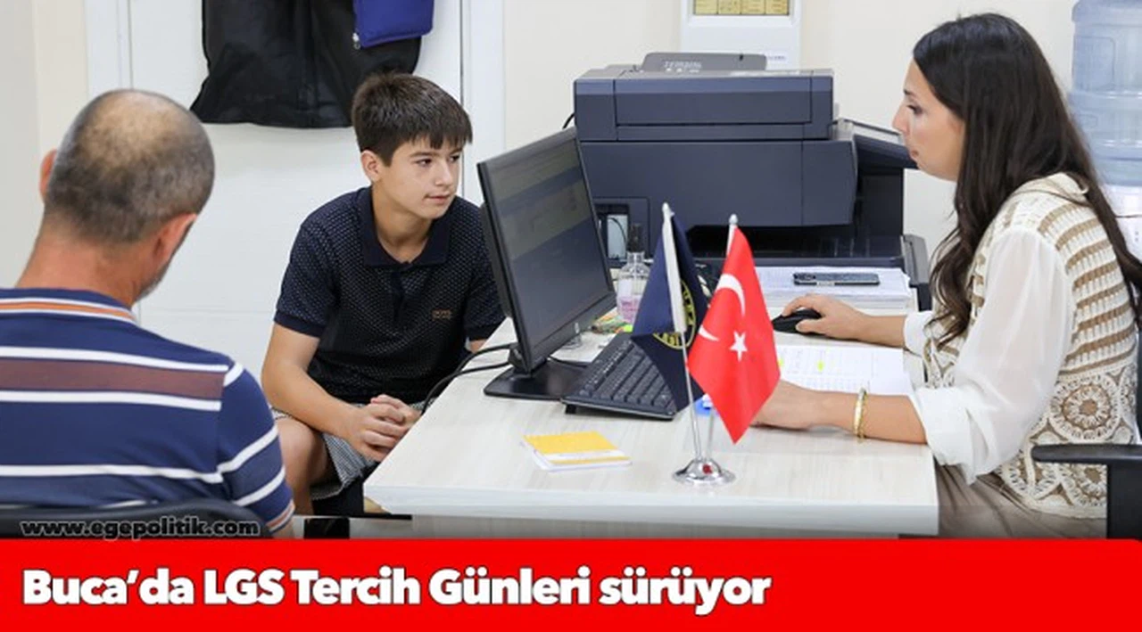 Buca’da LGS Tercih Günleri sürüyor