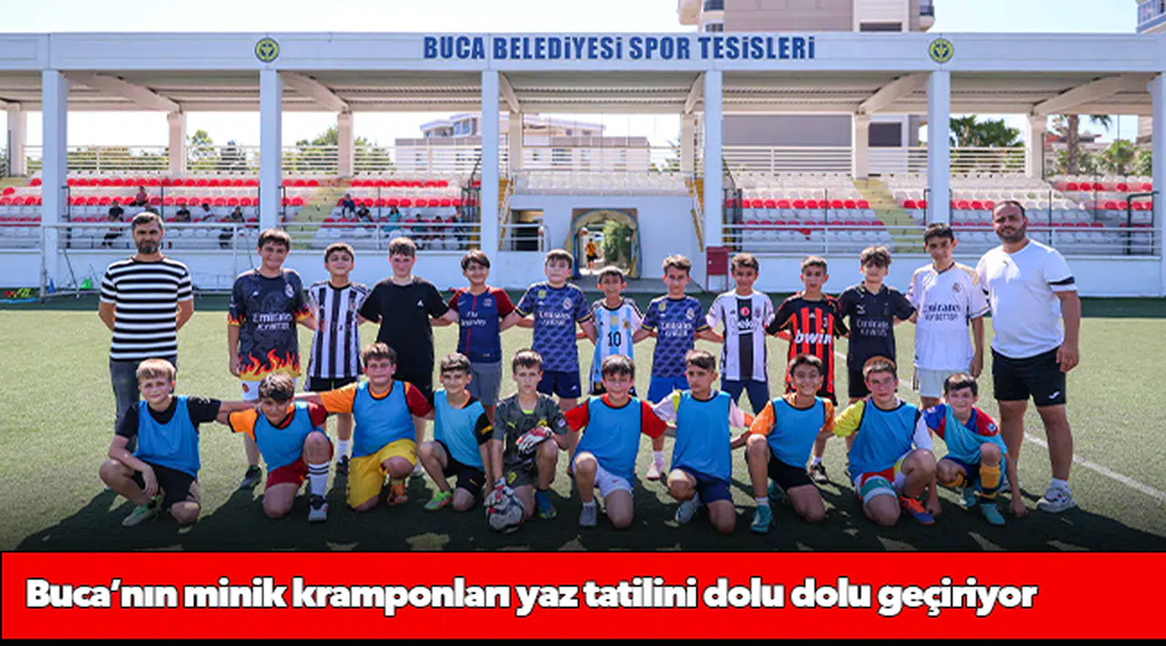 Buca’nın minik kramponları yaz tatilini dolu dolu geçiriyor
