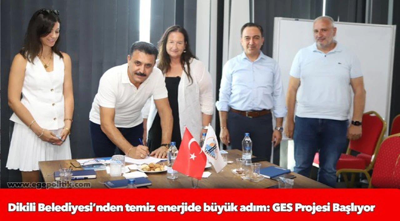 Dikili Belediyesi’nden temiz enerjide büyük adım: GES Projesi Başlıyor