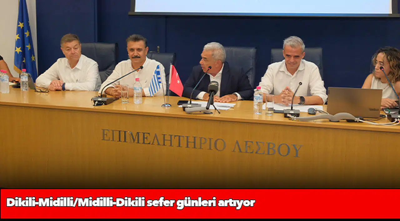 Dikili-Midilli/Midilli-Dikili sefer günleri artıyor