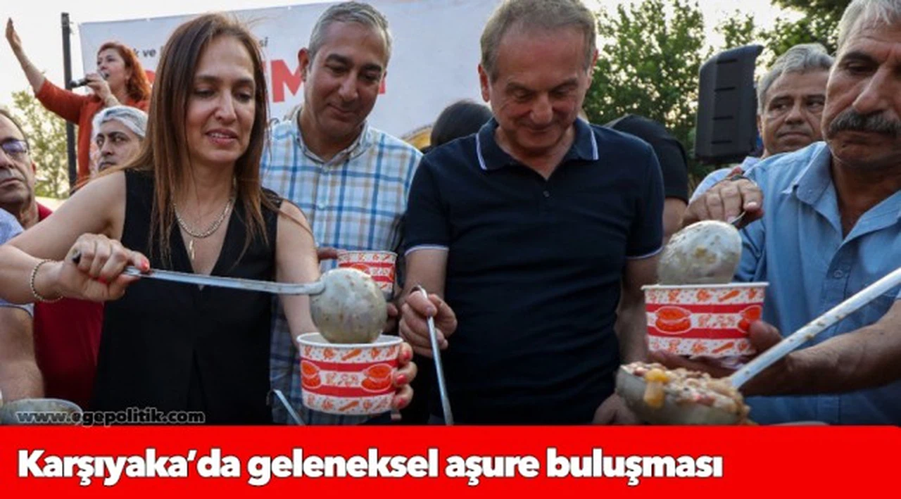 Karşıyaka’da geleneksel aşure buluşması